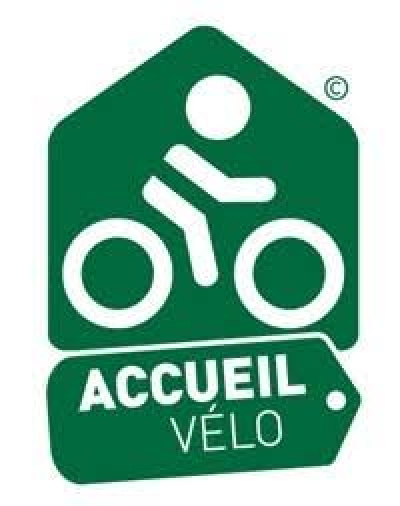label acceuil vélo <br>